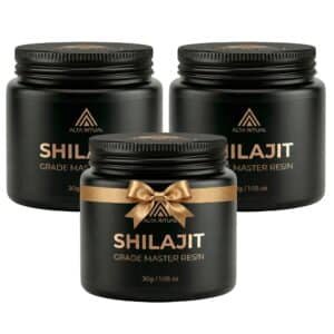Shilajit GRADE MASTER RESIN™️ — Pack 3 Pots | 2 achetés + 1 offert